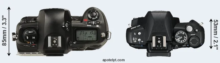 Compare D1 versus E-450 top