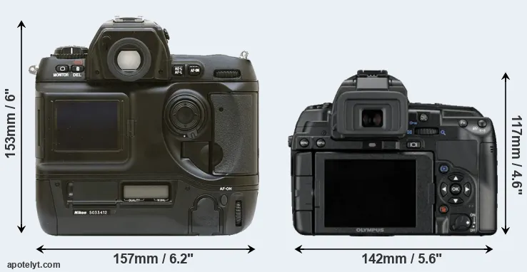 Comparison D1 or E-5 rear