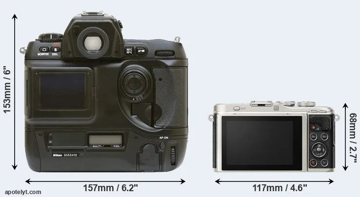 Comparison D1 or E-PL9 rear