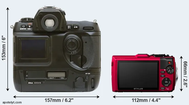 Comparison D1 or TG-4 rear