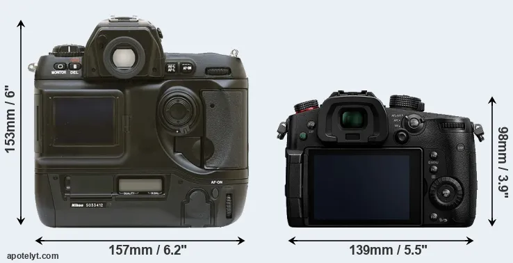 Comparison D1 or GH5s rear