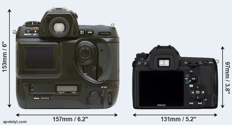 Comparison D1 or K-5 rear