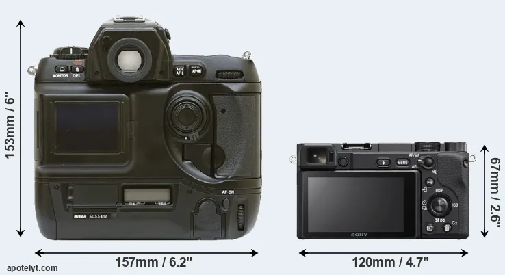 Comparison D1 or A6400 rear
