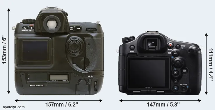 Comparison D1 or A99 rear