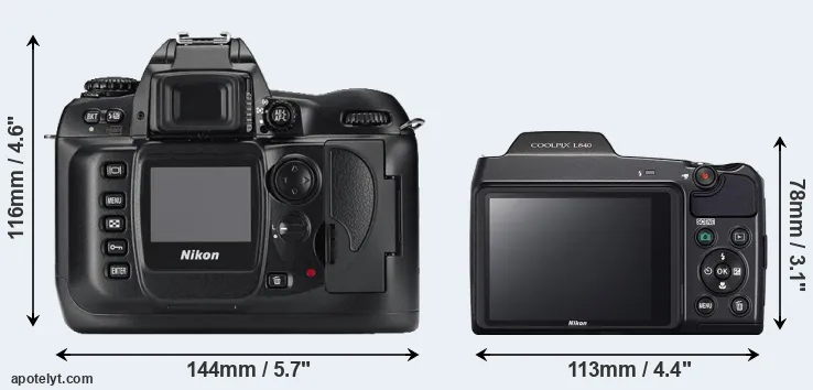 Comparison D100 or L840 rear