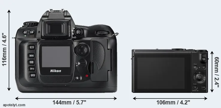 Comparison D100 or LX10 rear