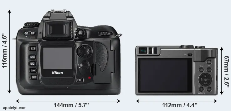 Comparison D100 or ZS70 rear