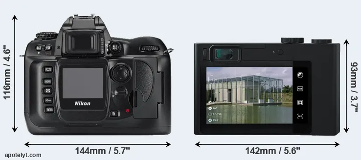 Comparison D100 or ZX1 rear