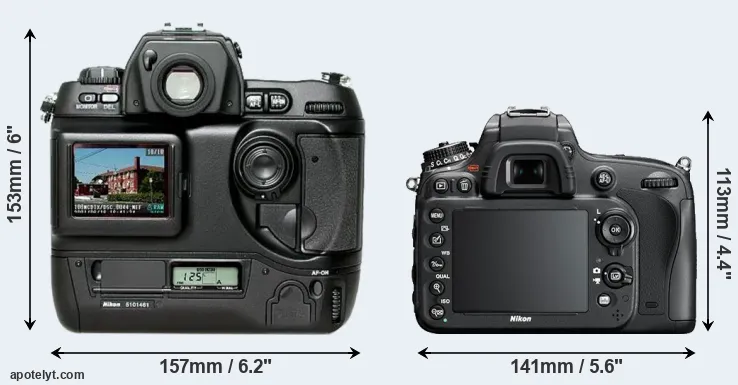 Comparison D1H or D610 rear