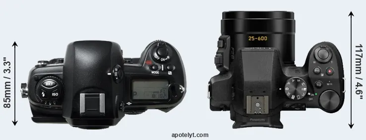 Compare D1H versus FZ300 top