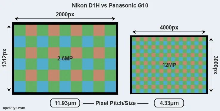 D1H versus G10 MP