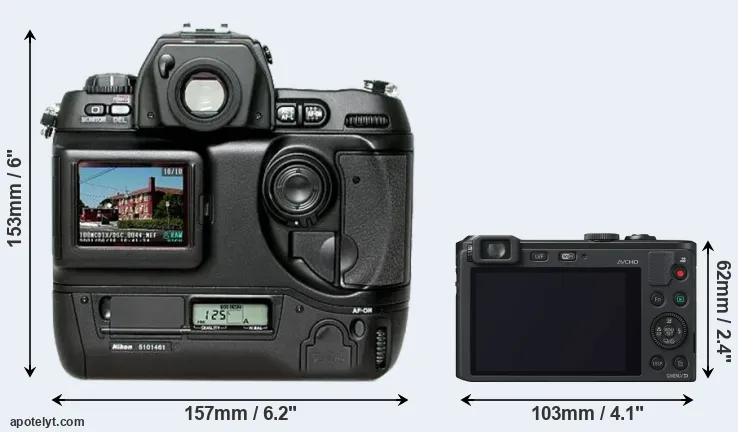 Comparison D1H or LF1 rear