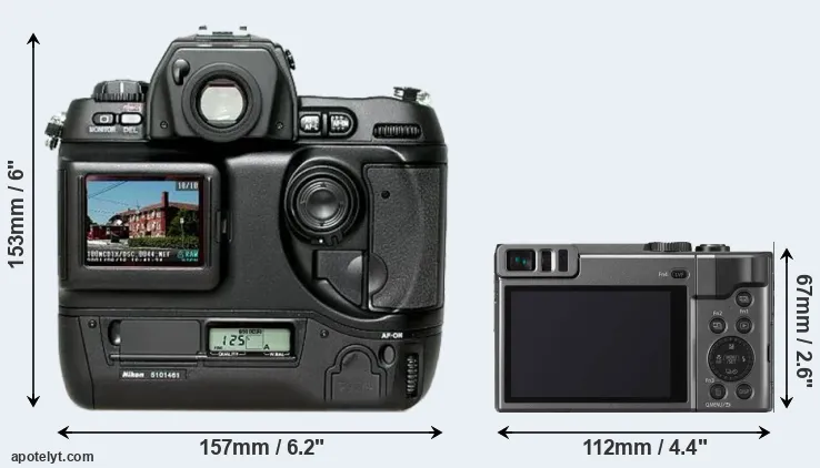 Comparison D1H or TZ90 rear