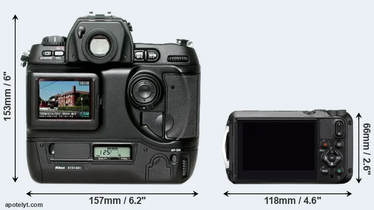 Comparison D1H or WG-6 rear