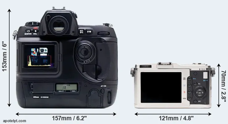 Comparison D1X or E-P1 rear