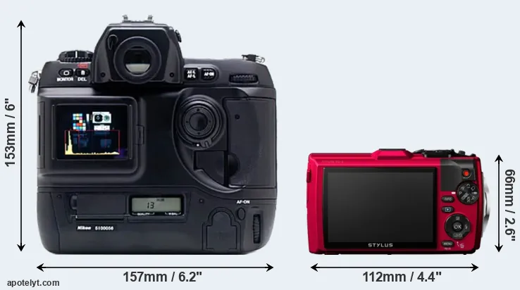 Comparison D1X or TG-4 rear