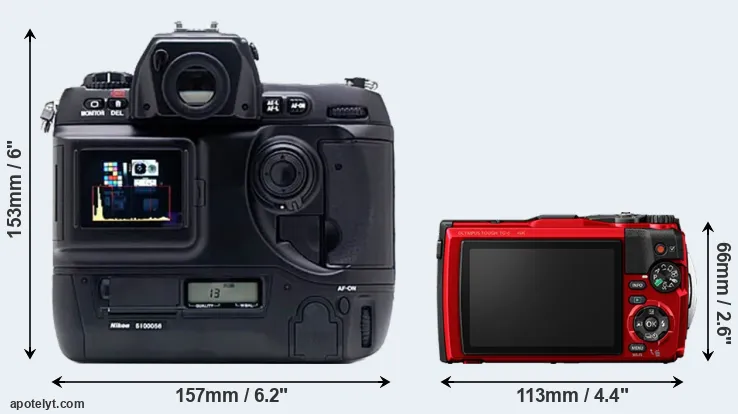 Comparison D1X or TG-6 rear