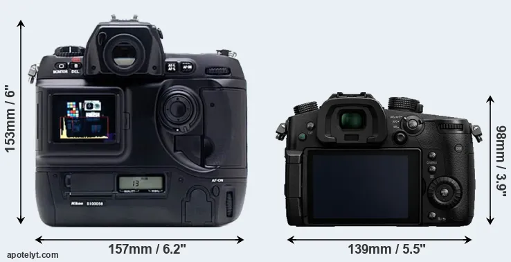 Comparison D1X or GH5 rear