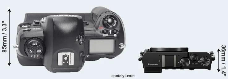Compare D1X versus GM5 top