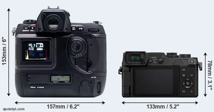 Comparison D1X or GX8 rear