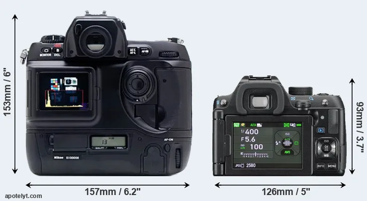 Comparison D1X or K-70 rear