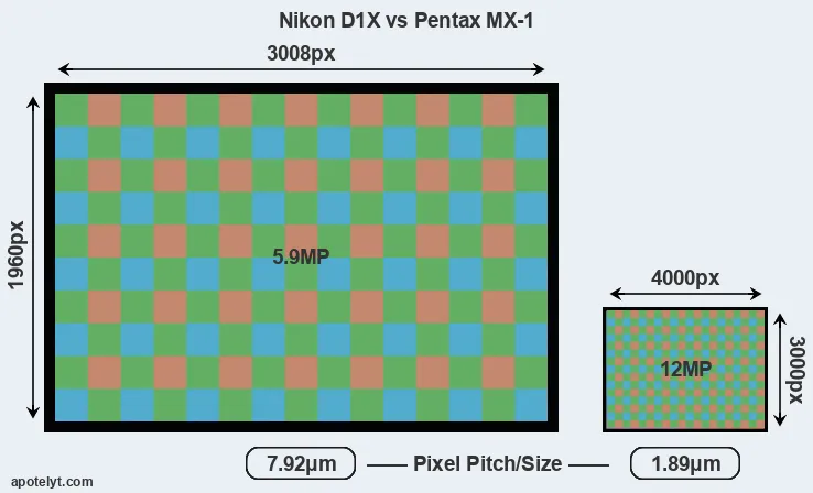 D1X versus MX-1 MP