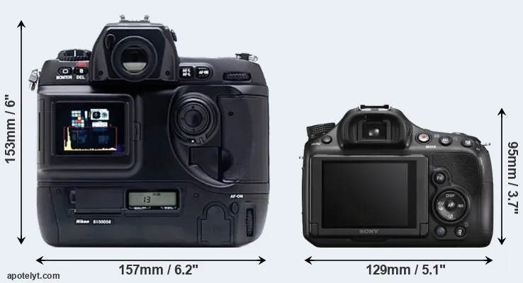 Comparison D1X or A58 rear