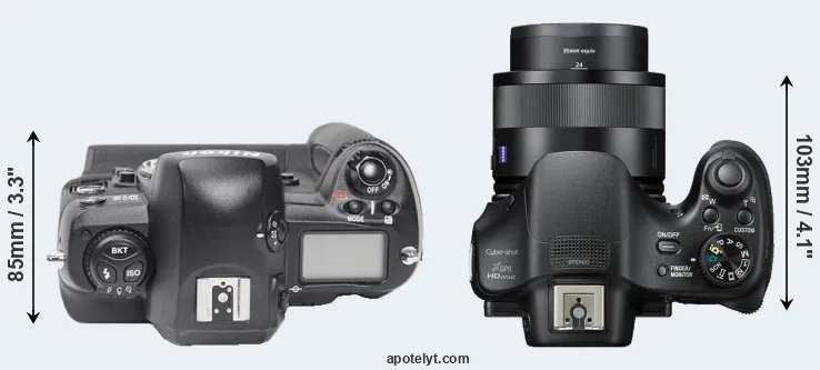 Compare D1X versus HX400V top