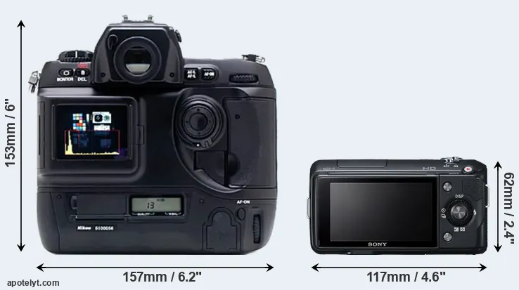 Comparison D1X or NEX-3 rear
