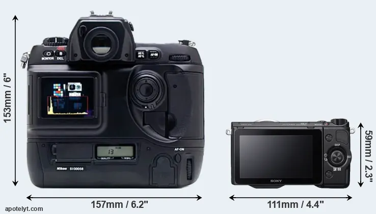 Comparison D1X or NEX-5R rear