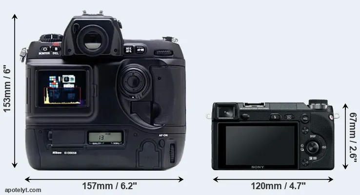 Comparison D1X or NEX-6 rear