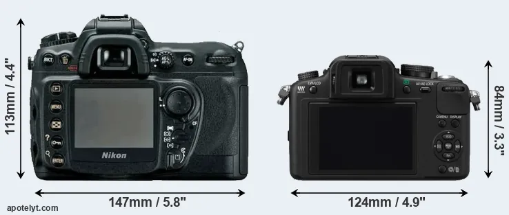 Comparison D200 or G10 rear