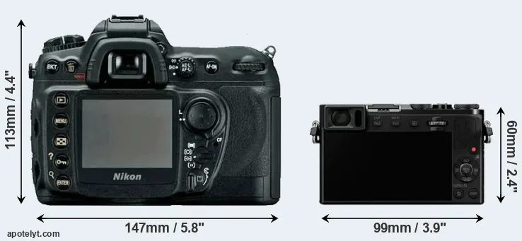 Comparison D200 or GM5 rear