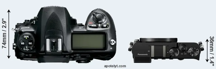 Compare D200 versus GM5 top