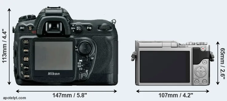 Comparison D200 or GX850 rear