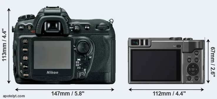 Comparison D200 or ZS70 rear