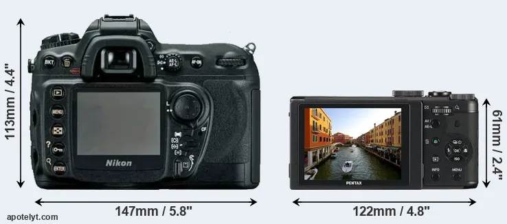 Comparison D200 or MX-1 rear