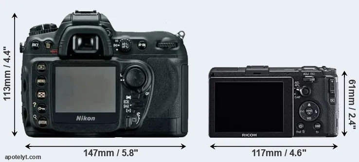 Comparison D200 or GR rear