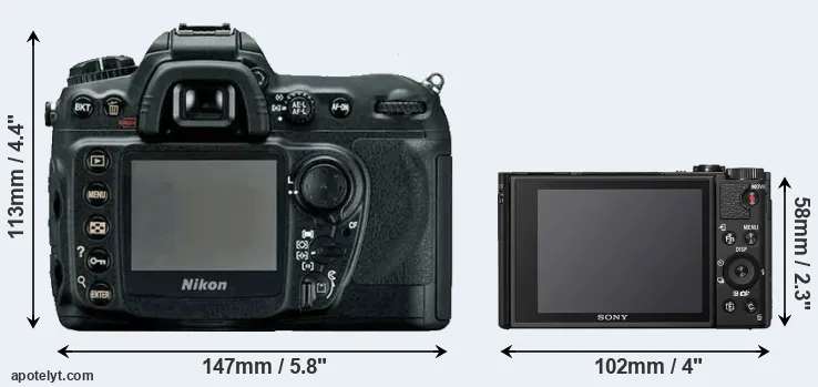 Comparison D200 or HX99 rear