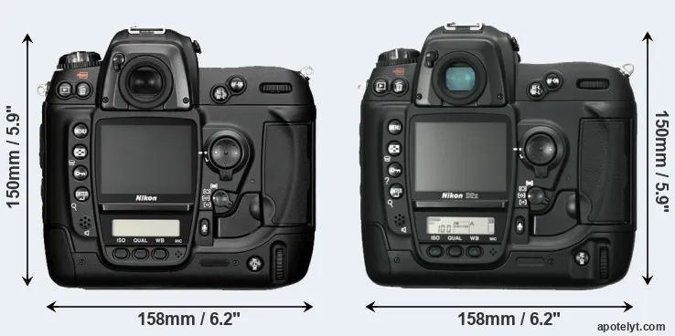 Comparison D2H or D2X rear