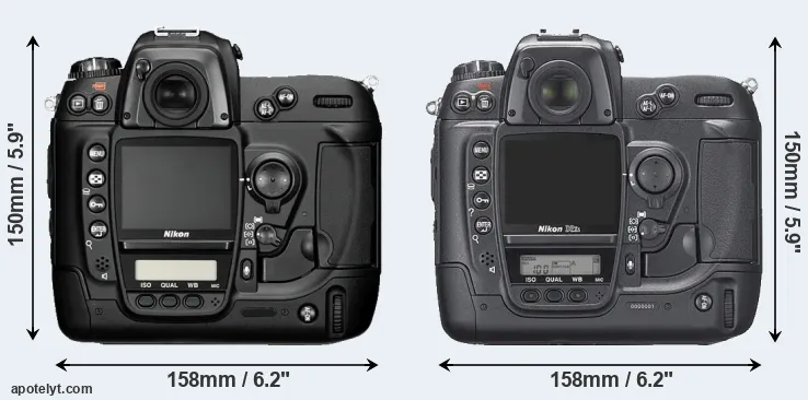 Comparison D2H or D2Xs rear