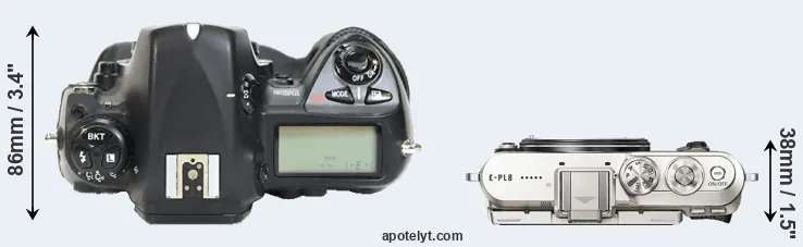 Compare D2H versus E-PL8 top