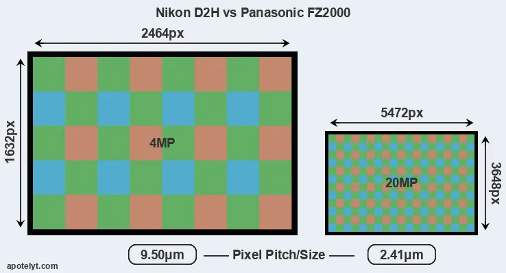 D2H versus FZ2000 MP