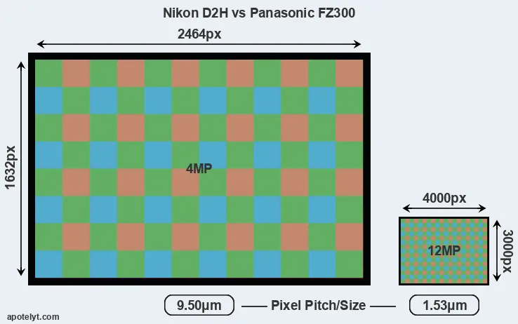 D2H versus FZ300 MP