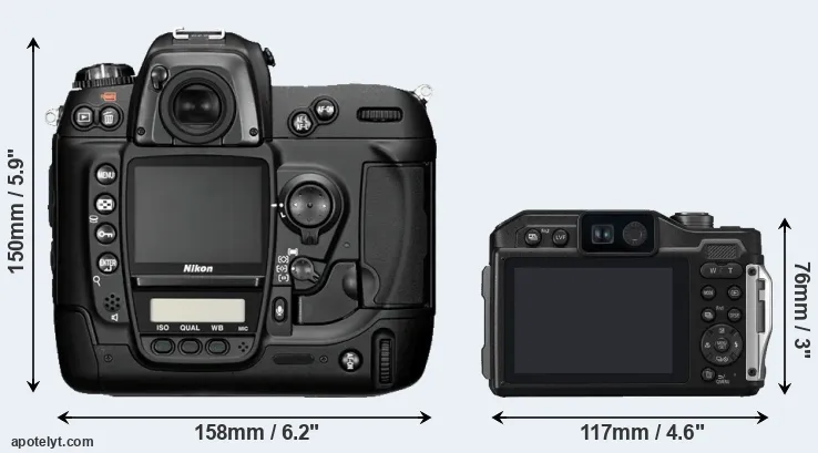 Comparison D2H or TS7 rear