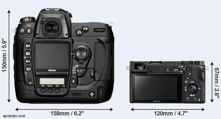 Comparison D2H or A6300 rear