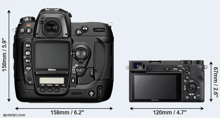 Comparison D2H or A6500 rear