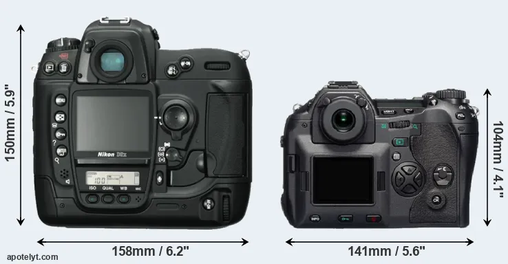 Comparison D2X or E-1 rear