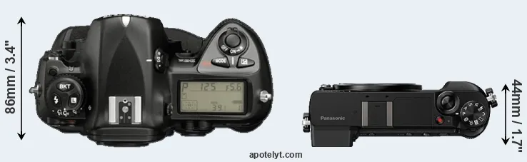 Compare D2X versus GX80 top