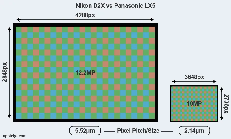 D2X versus LX5 MP